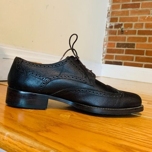 Cole Haan Mens Size 10.5 D Wingtip Oxford Leather Dress Shoes